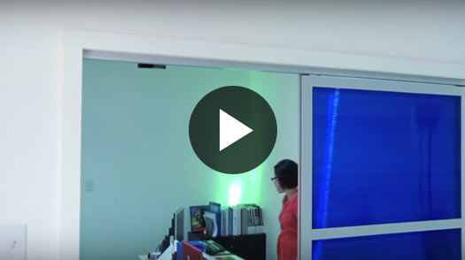 Glide Sliding Room Divider Screen LOFTwall